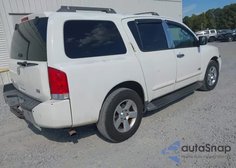 2005 Nissan Armada Se from USA, damaged, VIN 5N1AA08A75N710811